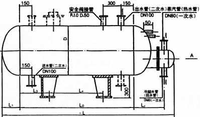 容积式换热器结构图